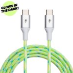 Lime USB-C to USB-C Cable [6 ft / 1.8m length]