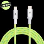 Lime USB-C to Lightning Cable [10 ft / 3m length] - Image 2
