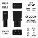 Pocket Travel Charger - US/EU/UK/AU plugs - Image 10