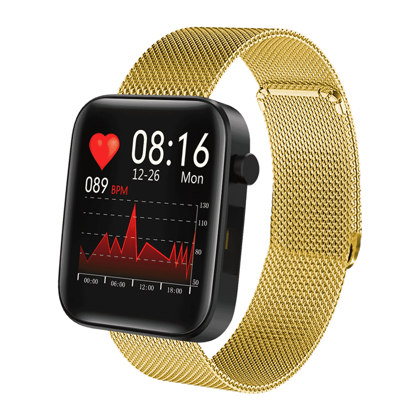 band-gold-stainless.png Gold Stainless Steel Band - Image 1